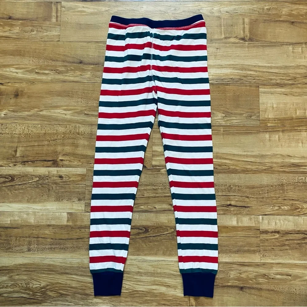 CREWCUTS Boy's 14 Striped Snug Fit Christmas Holiday Long Sleeve Cotton Pajamas